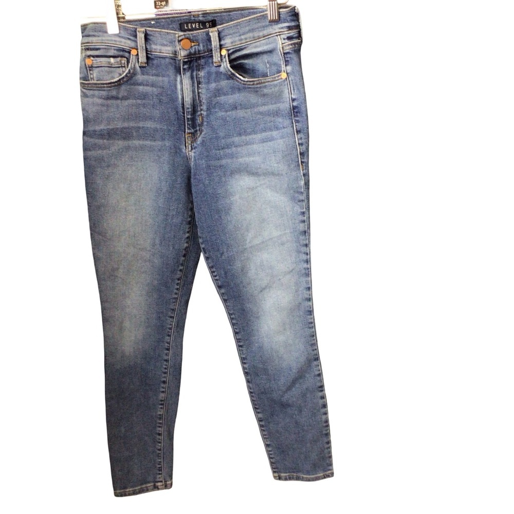 Anthropology Level 99 Women's Light‎ Blue Skinny Jeans